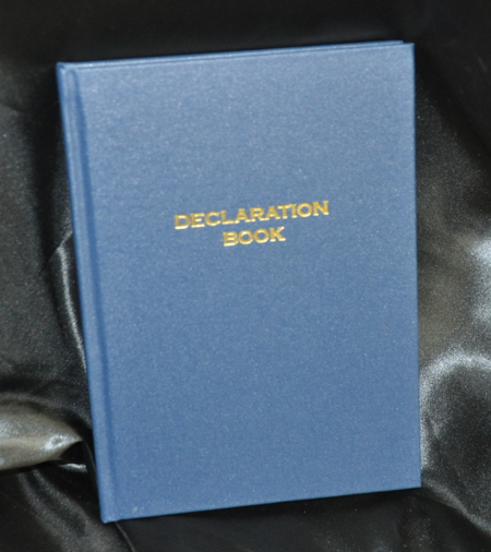 Mark Declaration Book